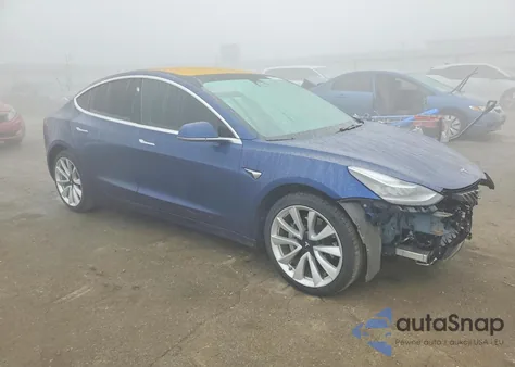 2018 Tesla Model 3 from USA, damaged, VIN 5YJ3E1EAXJF035007